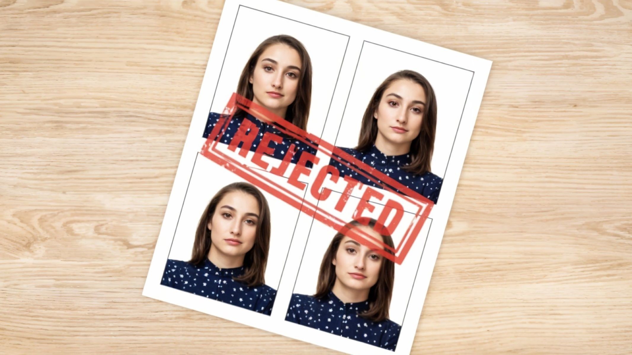 Common Rejection Reasons for Online Passport Photos